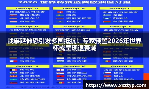 战事延伸恐引发多国抵抗！专家预警2026年世界杯或呈现退赛潮